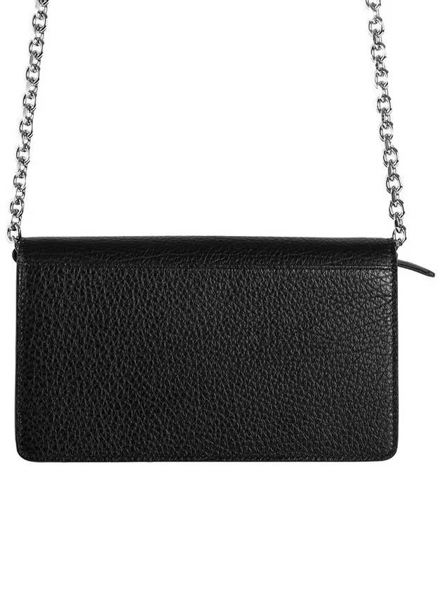 Stitch Large Chain Long Wallet Black - MAISON MARGIELA - BALAAN 7