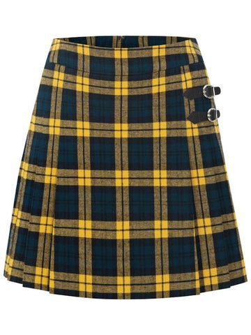 BJC Plaid Skirt Yellow - BLUE JAINER CLUB - BALAAN 1