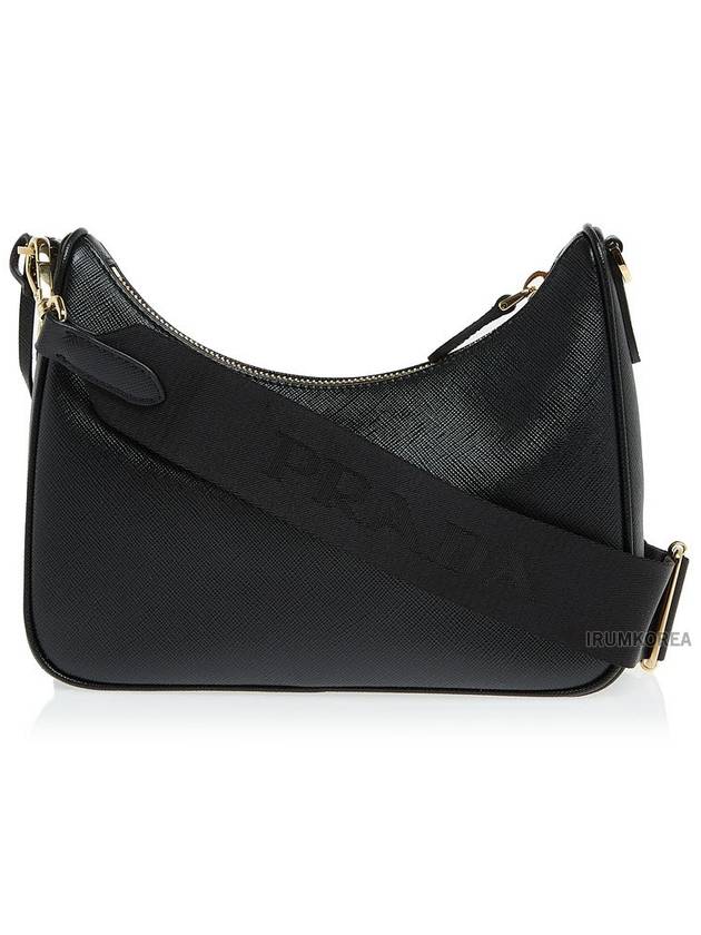 Re-Edition 2005 Saffiano Leather Shoulder Bag Black - PRADA - BALAAN 4