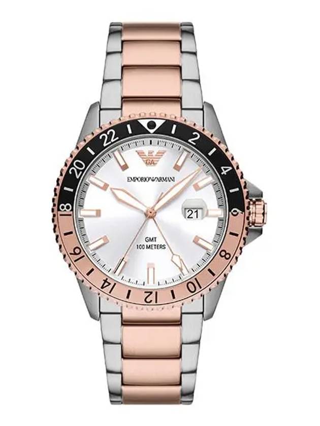 AR11591 Diver GMT Dual Time Men’s Metal Watch - EMPORIO ARMANI - BALAAN 5