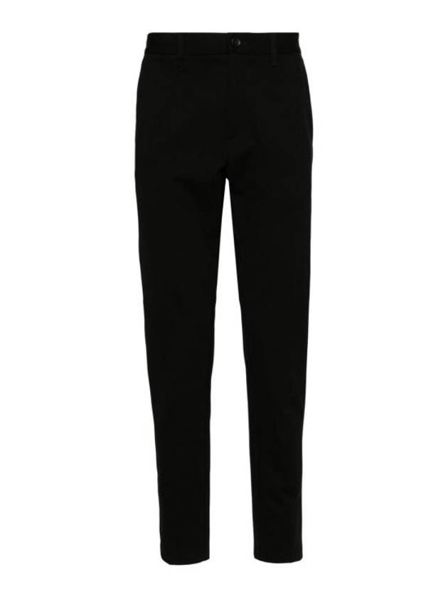 Slim Fit Pants Performance Stretch Jersey Straight Pants Black - HUGO BOSS - BALAAN 2