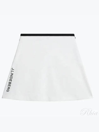 Themba A-Line Skirt White - J.LINDEBERG - BALAAN 2