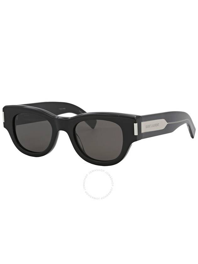 Saint Laurent Grey Square Ladies Sunglasses SL 573 001 49 - SAINT LAURENT - BALAAN 3