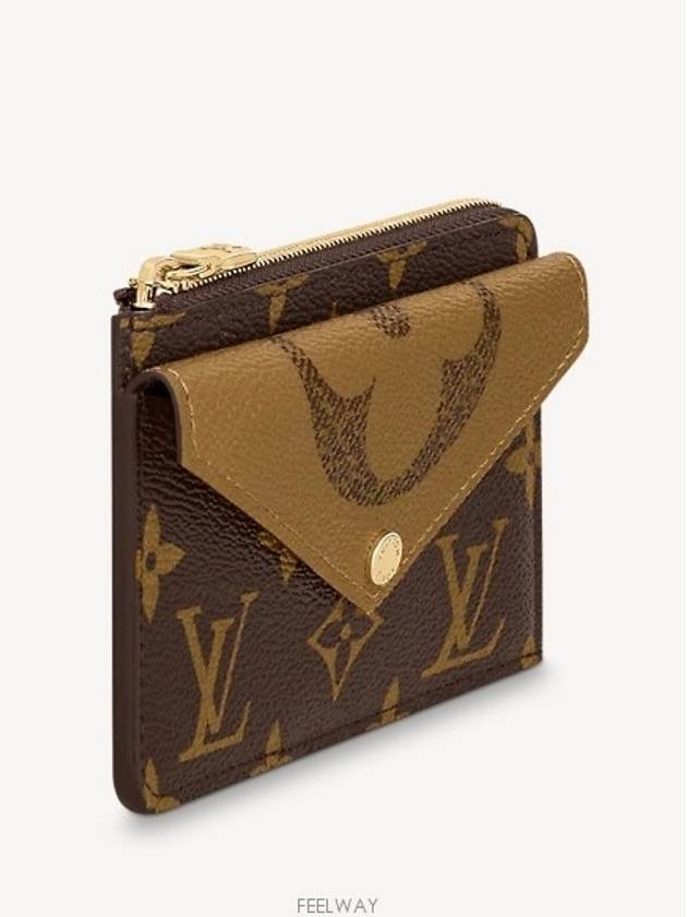 Recto Verso Card Wallet Brown - LOUIS VUITTON - BALAAN 3