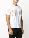 Thunder Printing Short Sleeve T-Shirt White - NEIL BARRETT - BALAAN 3