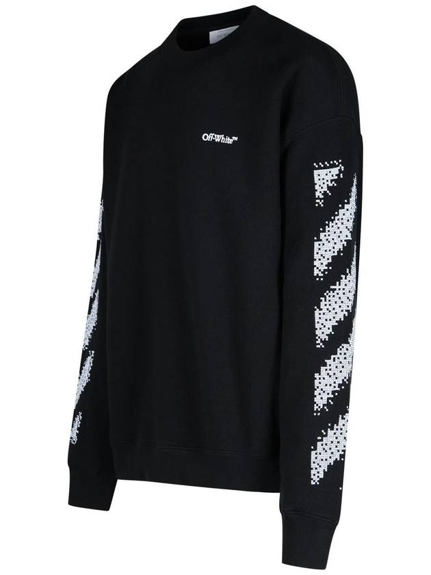 Off-White 'Pixel Skate' Black Cotton Sweatshirt - OFF WHITE - BALAAN 2