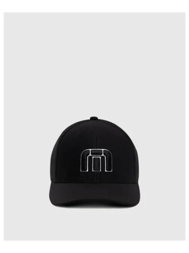 TRAVISMATHEW Steadfast Flex Fit Iconic Golf Cap Black - TRAVIS SCOTT - BALAAN 1