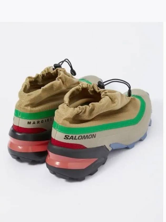 MM6 Maison Margiela Salomon Men s Khaki Cross Low S66WS0080 P5133 - MAISON MARGIELA - BALAAN 4