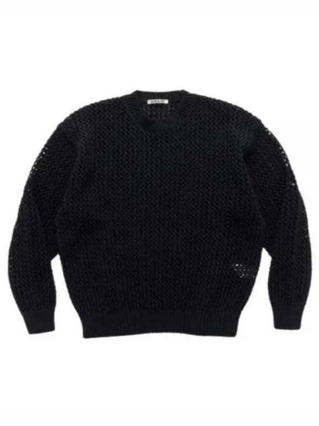 Sweater A24SP01LM Navy DARK - AURALEE - BALAAN 1