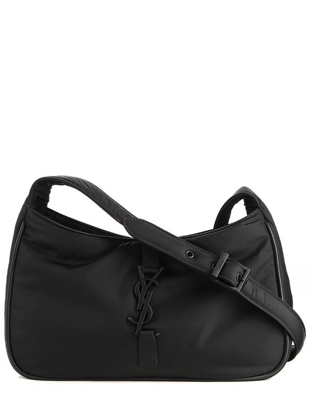 5 A 7 Regenerated Nylon Shoulder Bag Black - SAINT LAURENT - BALAAN 2