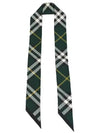 Vintage Check Pointed Tip Scarf Green - BURBERRY - BALAAN 2