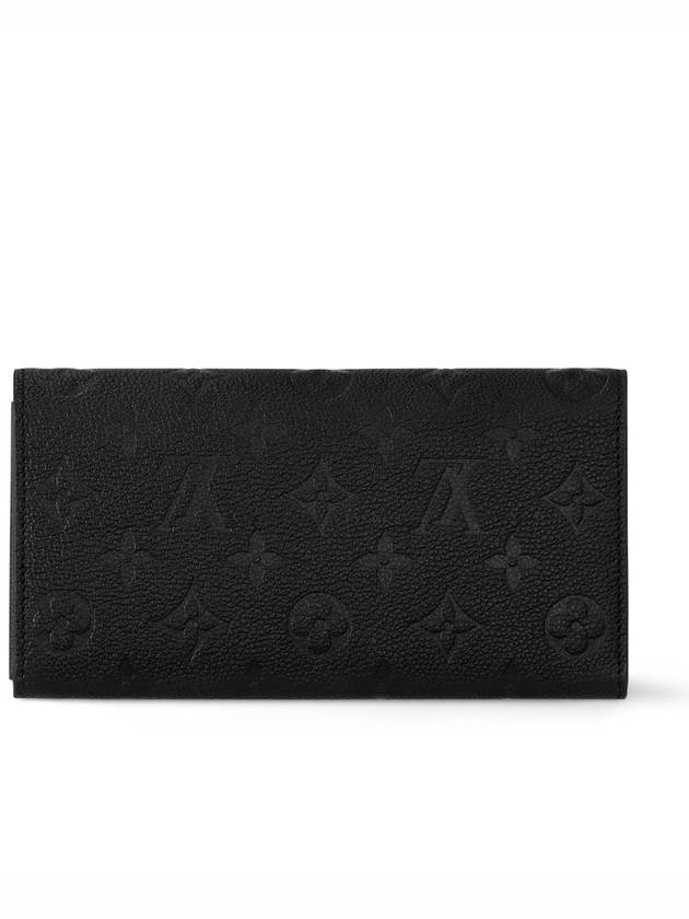 Sarah Monogram Long Wallet Black - LOUIS VUITTON - BALAAN 8