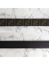 FF Fabric Reversible Leather Belt Black - FENDI - BALAAN 7