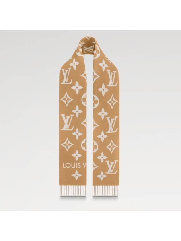 LV Essential Scarf Beige - LOUIS VUITTON - BALAAN 3