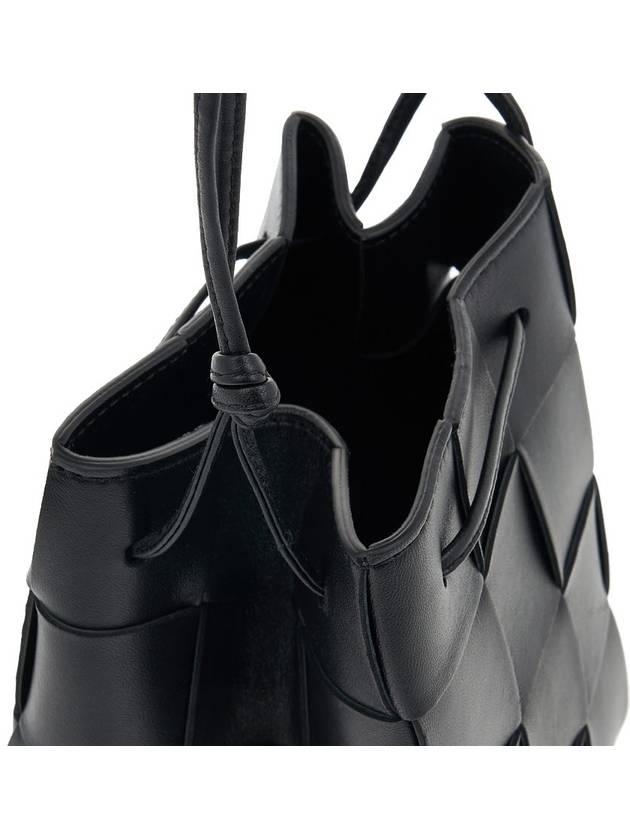 Intrecciato Cassette Small Bucket Bag Black - BOTTEGA VENETA - BALAAN 8