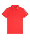 Tour Tech Short Sleeve Polo Shirt Red - J.LINDEBERG - BALAAN 3