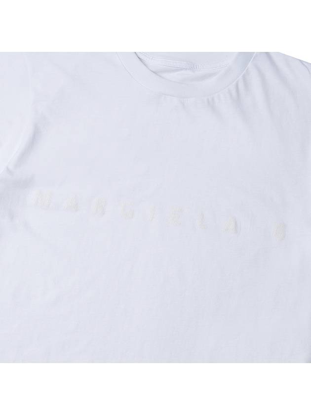 Glow in the Dark Short Sleeve T-Shirt White - MAISON MARGIELA - BALAAN 7