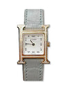 H Hour Bezel Diamond Rose Gold Matte Grease U W055842WW00 - HERMES - BALAAN 1