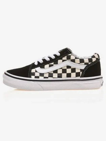 Old school primary check black white BLACKwhite - VANS - BALAAN 1