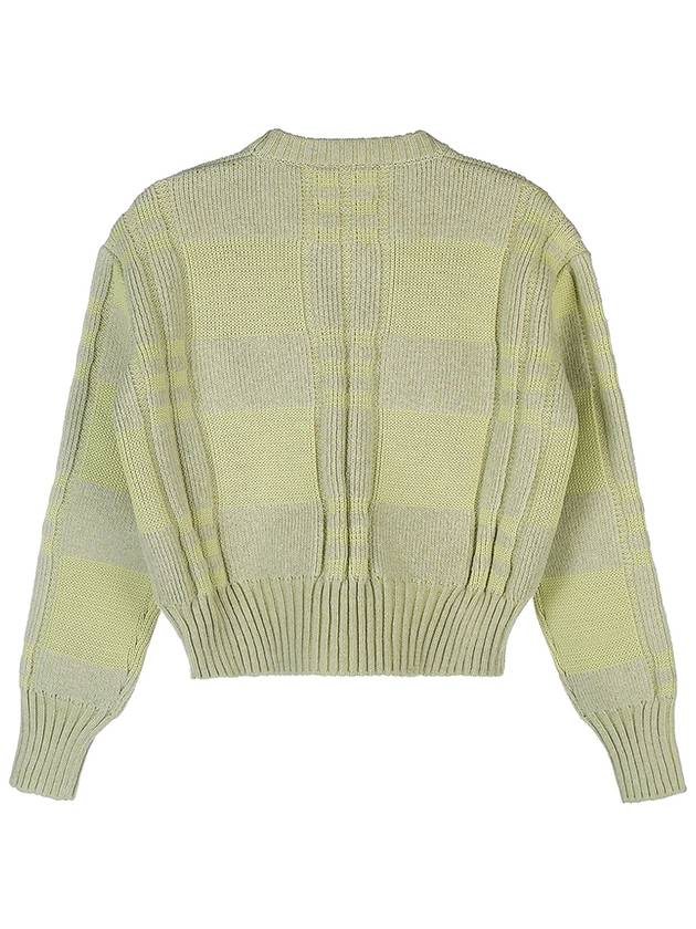 Waffle Knit Top Green - BOTTEGA VENETA - BALAAN 3