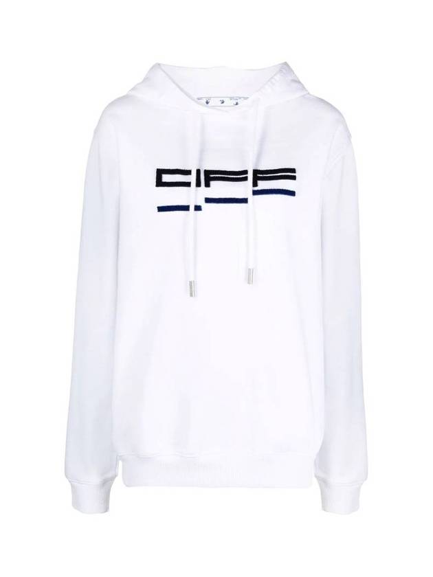 raised logo hooded top - OFF WHITE - BALAAN 1