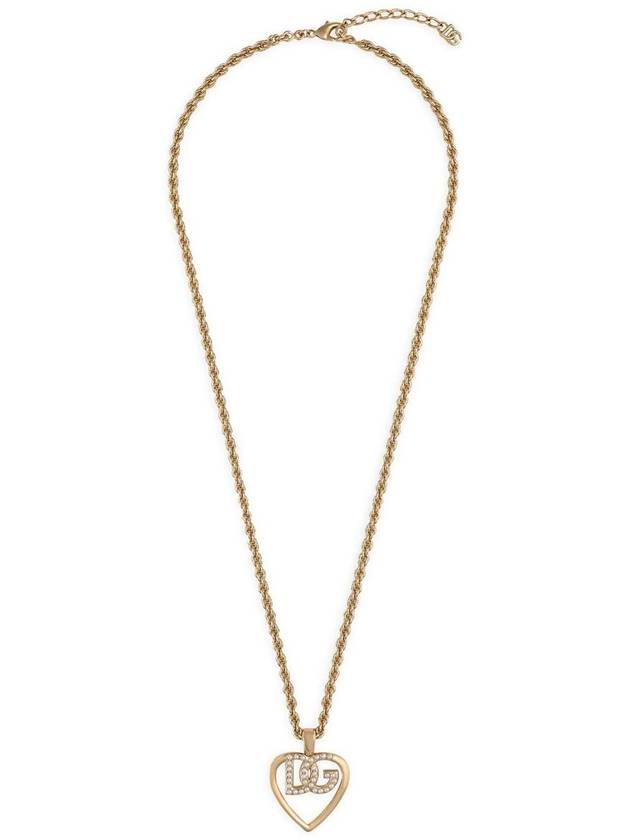 Dolce & Gabbana Logo Charm Necklace - DOLCE&GABBANA - BALAAN 1