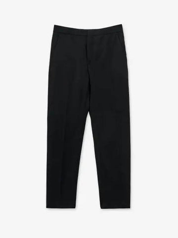 Slim straight trouser pants black W2073PCBLK - WARDROBE.NYC - BALAAN 1