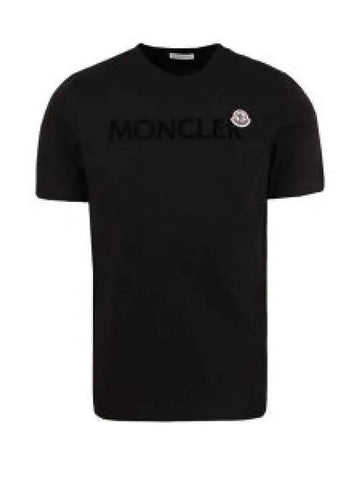 8C00024 8390T 999 Flock logo short sleeve t shirt 1316700 - MONCLER - BALAAN 1