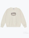 Logo Print Sweatshirt White - GANNI - BALAAN 2