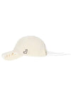 Women’s Corduroy Ribbon Ball Cap 8412LXACWHITE - BLACK&WHITE - BALAAN 3