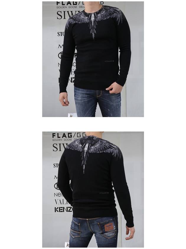 men's knit top - MARCELO BURLON - BALAAN 3