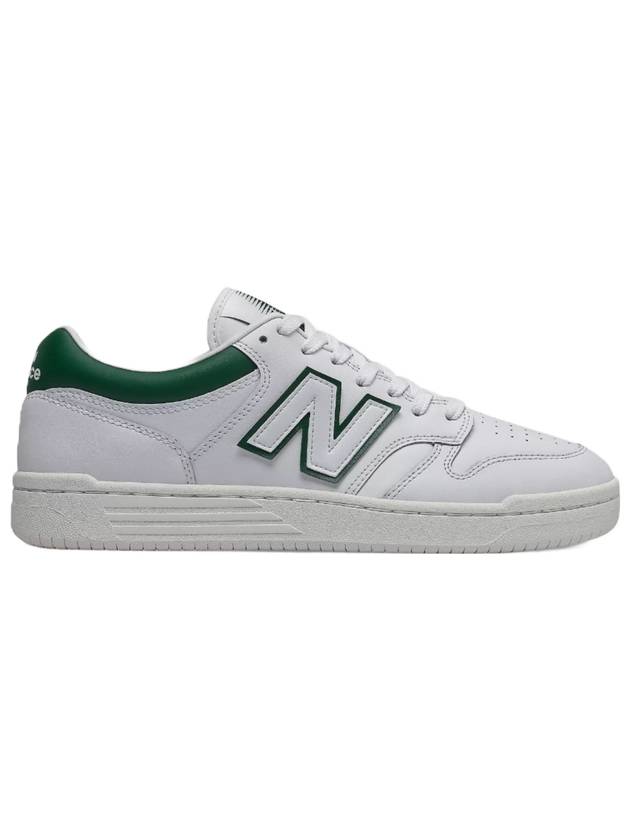 480 Low Top Sneakers Green White - NEW BALANCE - BALAAN 1