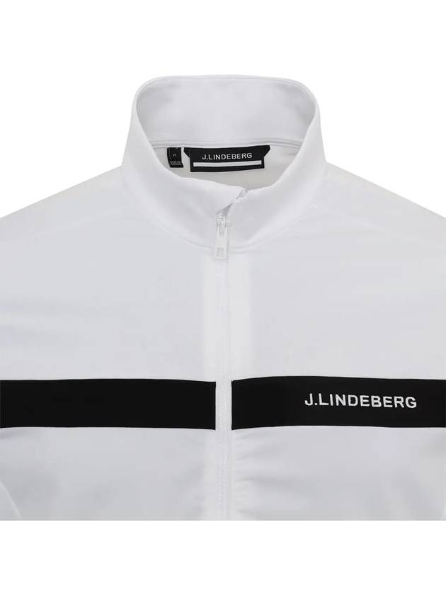 Jarvis Mid Layer Jacket White - J.LINDEBERG - BALAAN 4