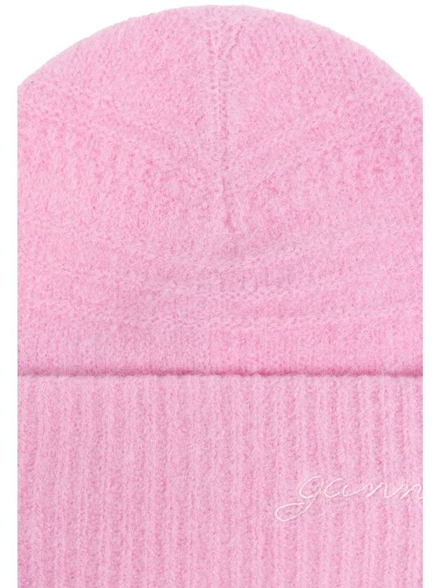 Ganni Woolen Hat, Women's, Pink - GANNI - BALAAN 4