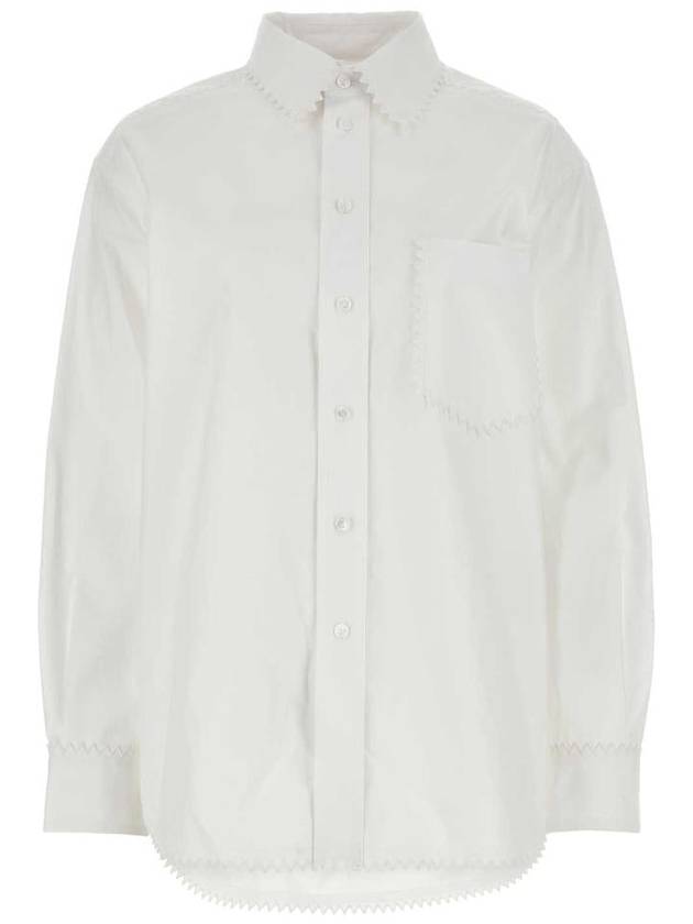 Blouse Shirt 775230 V2BL0 9000 WHITE - BOTTEGA VENETA - BALAAN 2