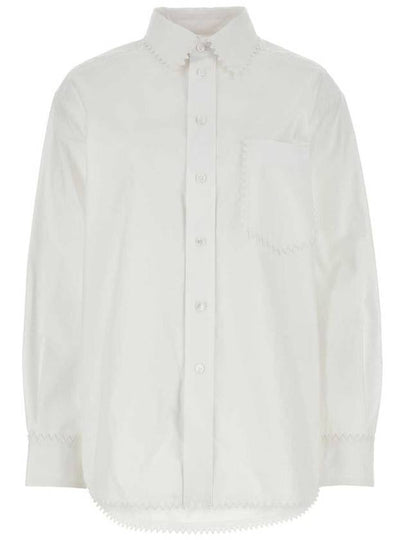 Blouse Shirt 775230 V2BL0 9000 WHITE - BOTTEGA VENETA - BALAAN 2