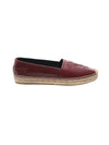 Women's Monogram Round Toe Espadrilles Red - SAINT LAURENT - BALAAN 1