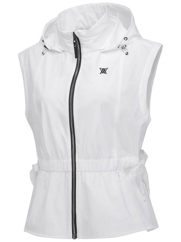 Official W WAIST SHIRRING HOODY VEST OW - ANEWGOLF - BALAAN 3