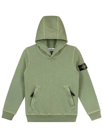 12th Anniversary Kids Waffen Hoodie Khaki 721662841 V0155 - STONE ISLAND - BALAAN 1