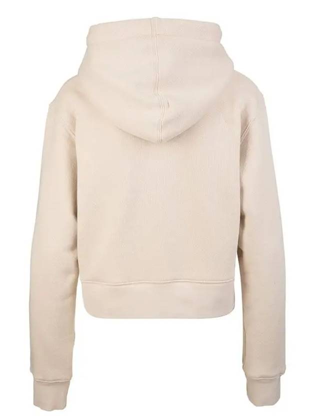 Bear Logo Hoodie Beige - PALM ANGELS - BALAAN 4