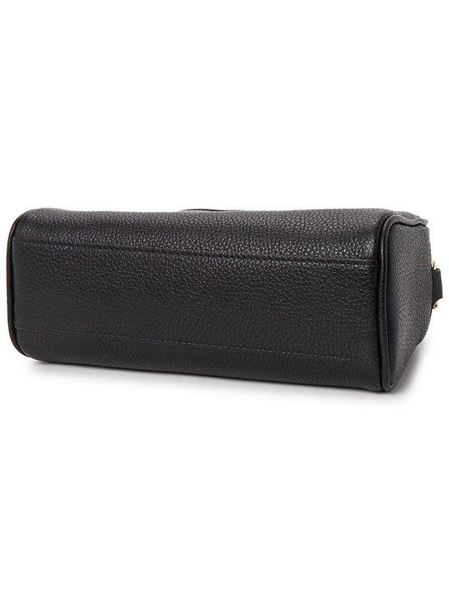 Gancini Cross Bag Black - SALVATORE FERRAGAMO - BALAAN 5