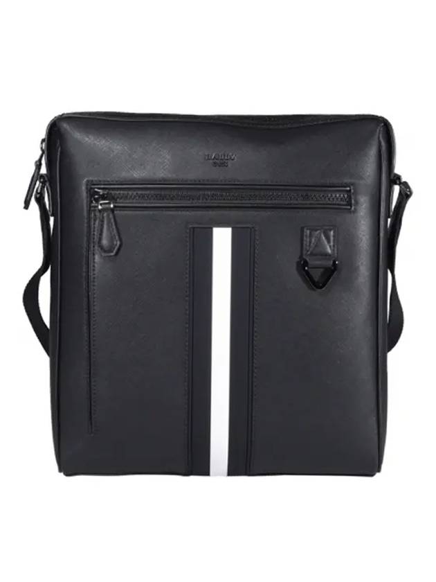 MECOY logo messenger bag 602822 25879 F000 black - BALLY - BALAAN 1