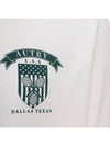 Tennis Club Badge Short Sleeve T-Shirt White - AUTRY - BALAAN 5