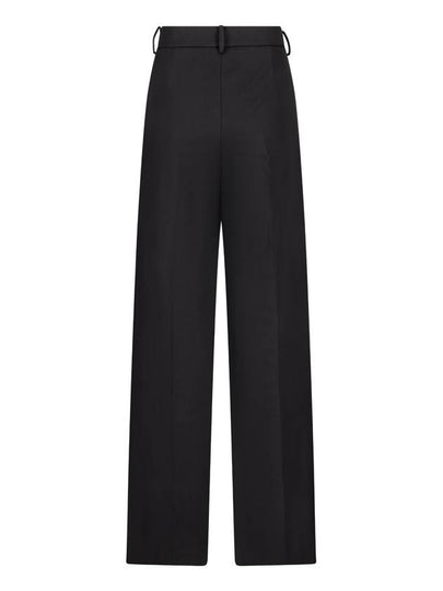 WOOL WIDE-LEG TROUSERS - MAGDA BUTRYM - BALAAN 2