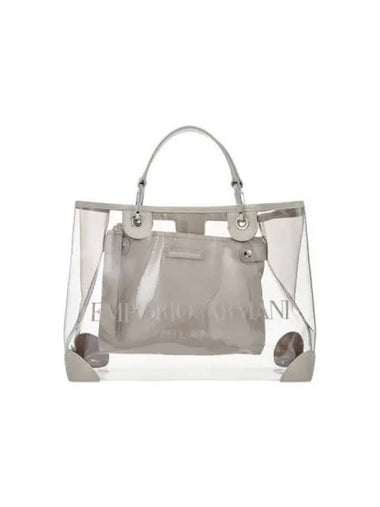 Women s Logo Print Transparent Beige 270365 - EMPORIO ARMANI - BALAAN 1