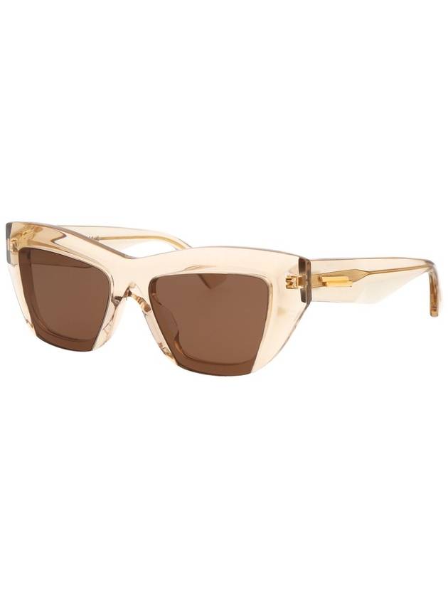 Sunglasses BV1218S 003 BROWN - BOTTEGA VENETA - BALAAN 3