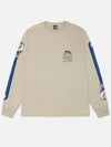 Wrench LS long sleeve t shirt unisex khaki storm 2 colors - STUSSY - BALAAN 1