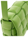 Silver Padded Cassette Cross Bag Acid Green - BOTTEGA VENETA - BALAAN 9