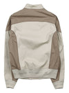 Cotton Canvas Bomber Jacket Beige - DIOR - BALAAN 3