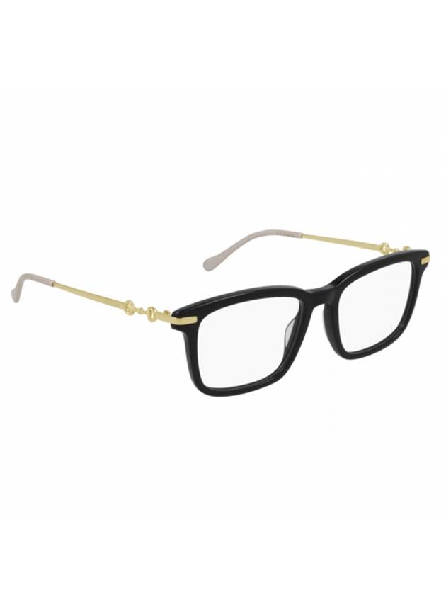 Eyewear Black Square Horn-rimmed Glasses - GUCCI - BALAAN.